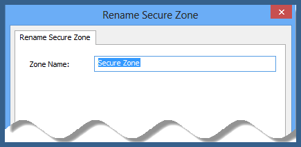 rename encrypted zone on encrypted cd
